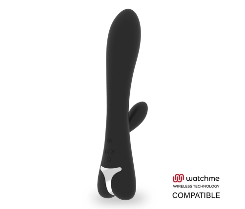 Brilly Glam Erik Dual Motor Silicone Vibrator Black USB, Remote Ready