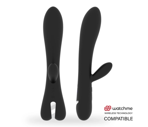 Brilly Glam Erik Dual Motor Silicone Vibrator Black USB, Remote Ready