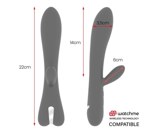 Brilly Glam Erik Dual Motor Silicone Vibrator Black USB, Remote Ready