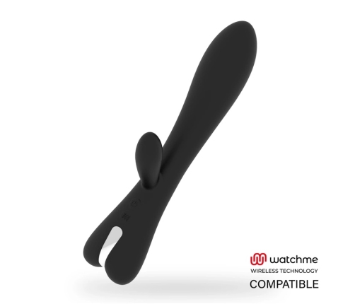 Brilly Glam Erik Dual Motor Silicone Vibrator Black USB, Remote Ready