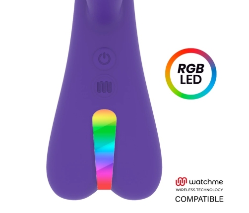 Mr Boss Aitor Rabbit Lilac Intimate Machine with Watchme Wireless Control