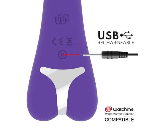 Mr Boss Aitor Rabbit Lilac Intimate Machine with Watchme Wireless Control