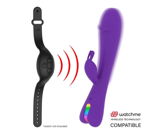 Mr Boss Aitor Rabbit Lilac Intimate Machine with Watchme Wireless Control