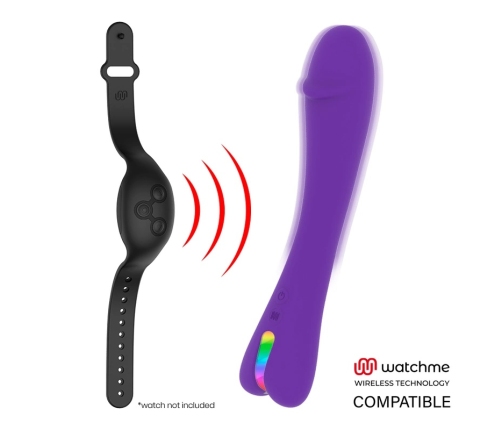 MR BOSS Enzo Wireless Intimate Device Purple 22cm Silicone USB