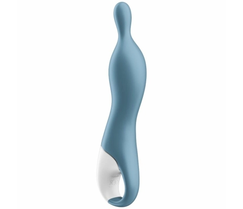 Satisfyer Amazing 1 Intimate Machine Dual Motor Blue Silicone