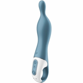 Satisfyer Amazing 1 Intimate Machine Dual Motor Blue Silicone