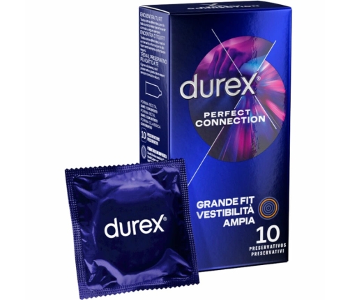 Durex Perfect Connection Silicone Condoms Extra Lubrication 10 pcs
