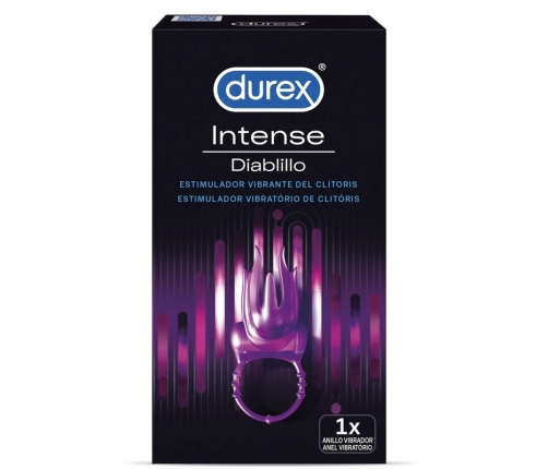 Durex Intense Diablillo Vibrating Intimacy Ring - 30 Min, Compact, Discreet