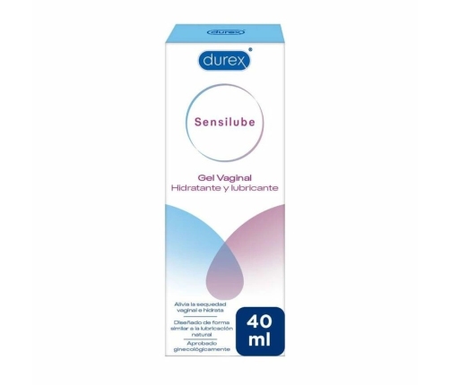 Durex Sensilube Intimate Moisturizing Gel 40ml - Daily Use, Odorless