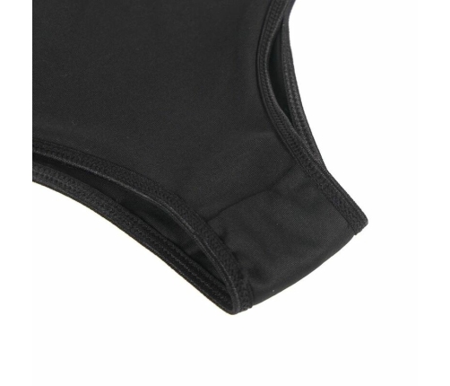 Subblime Two-Piece Lingerie Set S/M - Adjustable Bra and Panties, Black