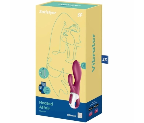 SATISFYER - HEATED AFFAIR VIBRADOR PUNTO G