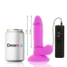 Diversia Flexible Vibrating Intimate Device Purple 17cm with Remote Control