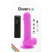 Diversia Flexible Vibrating Intimate Machine Purple 20.5cm Harness-Compatible