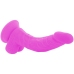DIVERSIA - DILDO REALÍSTICO FLEXIBLE CON VIBRACIÓN LILA 21.5 CM -O- 4.5 CM