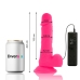 DIVERSIA Flexible Vibrating Model Pink 20.5cm with Remote Control