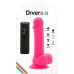 DIVERSIA Flexible Vibrating Model Pink 20.5cm with Remote Control