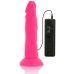 DIVERSIA - DILDO REALÍSTICO FLEXIBLE CON VIBRACIÓN ROSA 23 CM -O- 4.3 CM