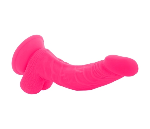 Diversia Flexible Vibrating Device Pink 21.5cm with Suction Cup & Remote