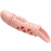 Pretty Love Cecelia Vibrating Extension Sleeve Natural TPR Adjustable Fit