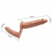 Baile Ultra Passionate Double Model with Adjustable Harness, Natural, TPR
