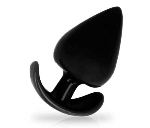 Addicted Toys Intimate Plug 8.5 cm - Flexible Ergonomic TPR, Black