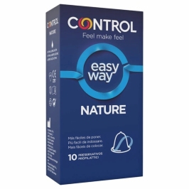 CONTROL Nature Easy Way 10 pcs - Anatomical Latex, Easy Applicator CONTROL Nature Easy Way 10 pcs - Anatomical Latex, Easy Applicator