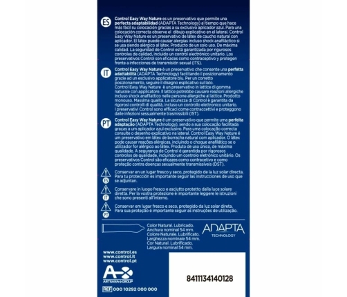 CONTROL - NATURE EASY WAY 10 UNIDADES