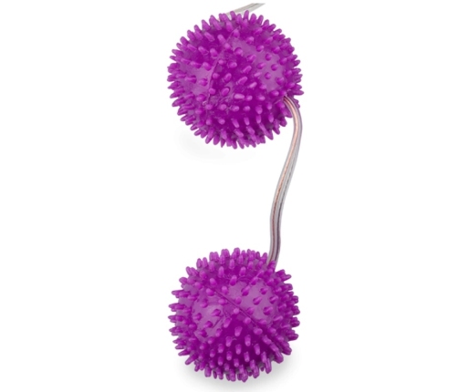 Baile Purple TPR Pelvic Floor Training Balls 3.6 cm Textured