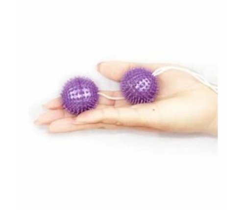Baile Purple TPR Pelvic Floor Training Balls 3.6 cm Textured