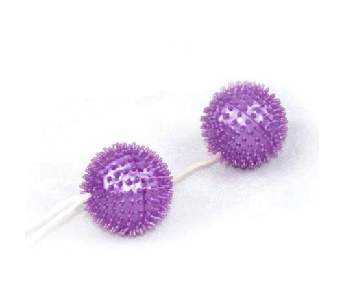 Baile Purple TPR Pelvic Floor Training Balls 3.6 cm Textured