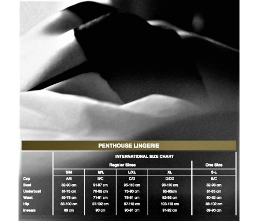 Penthouse Classified Thong Orange S/M - Premium Eco-Friendly Lingerie