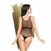Penthouse Enjoy The Moment Teddy Bodysuit S/M/L - Elegant Mesh Design