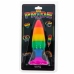 TOYJOY Hunk Rainbow Plug 10.5 cm - Silicone Pride Edition