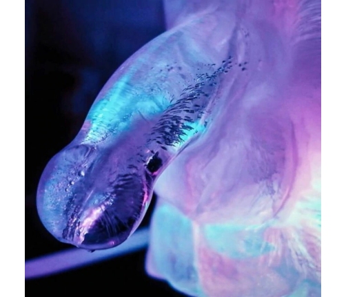 Play Wiv Me Party Ice Luge Mold - Giant Novelty Shape, One-Time Use