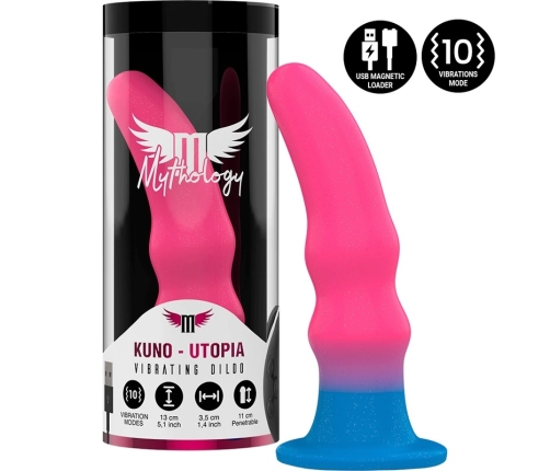 MYTHOLOGY KUNO UTOPIA S Intimate Machine with Vibration, Multicolor, 13 cm
