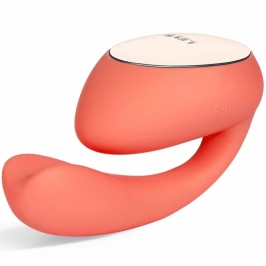 LELO IDA Wave Coral Dual-Motor App-Controlled Couples Massager 93mm