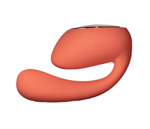 LELO IDA Wave Coral Dual-Motor App-Controlled Couples Massager 93mm