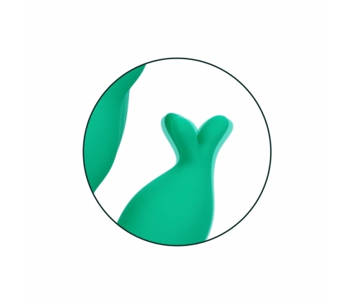 CalExotics Sonoma Satisfier Green Multi-Function Intimate Device Silicone