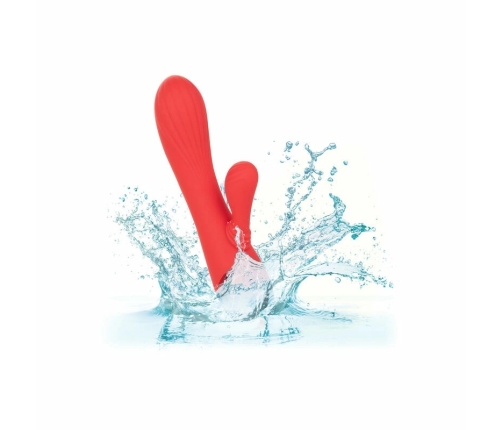 CalExotics Palisades Passion Red Heated Silicone Massager 11.5cm