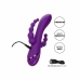 CalExotics Long Beach Bootylicious Purple Triple Action Massager Silicone