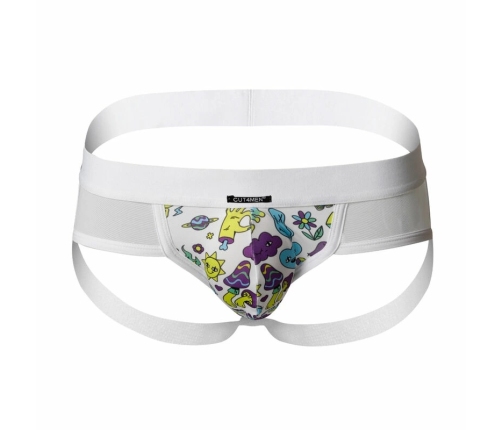 Cut4men Jockstrap Miami XL - Sporty Support, Quick-Dry, Blue