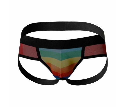 CUT4MEN - JOCKSTRAP RAINBOW XL