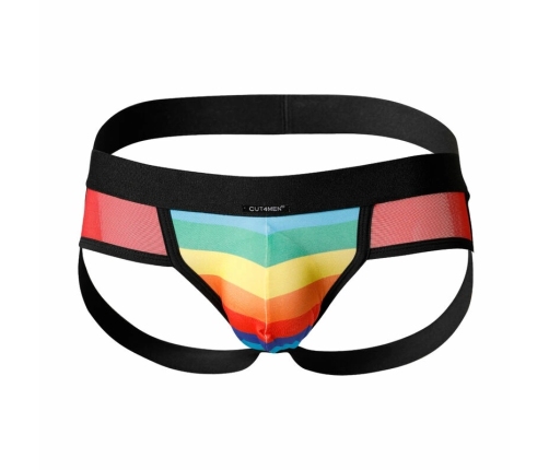 CUT4MEN - JOCKSTRAP RAINBOW XL