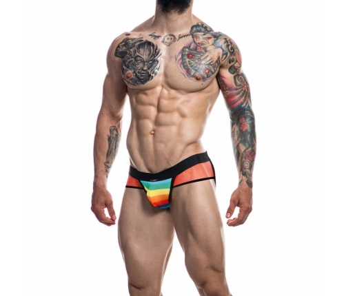 CUT4MEN - JOCKSTRAP RAINBOW XL