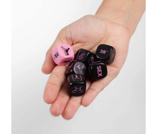 SECRETPLAY - DICE, PLAY, SEX JUEGO DE DADOS (ES/EN/DE/FR/NL/PT/IT)
