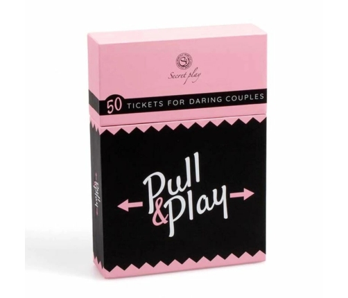 Secret Play Pull & Play Couples Game Multilingual 100 Challenges