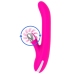 DIVERSIA Bunny Rotation Intimate Machine 24 cm USB Rechargeable Pink