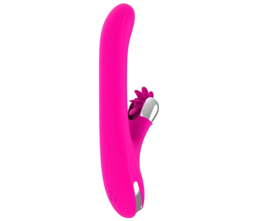 DIVERSIA Bunny Rotation Intimate Machine 24 cm USB Rechargeable Pink