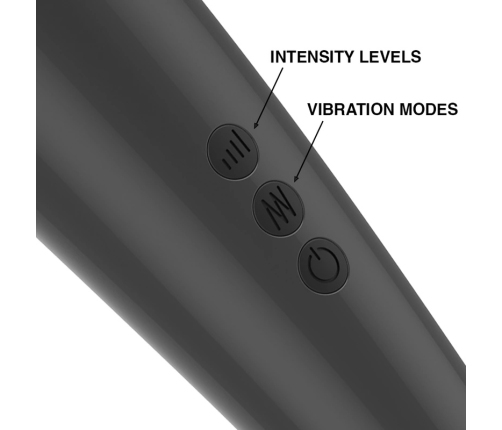 NAOMI Wand New Super Strong Massager Anthracite USB Rechargeable