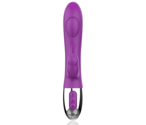 Fun Function Combi Double Tapping Intimate System, Dual Motor, Pink, 21 cm
